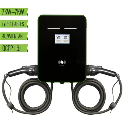 Type1 Dual Plug wallbox -oplader